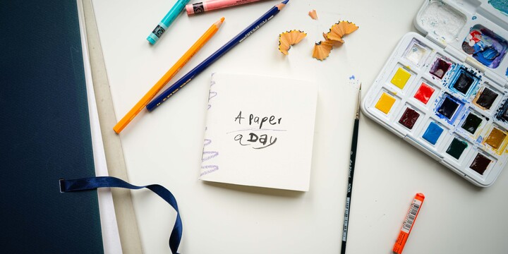 Schetsboeken A paper / a day 2026