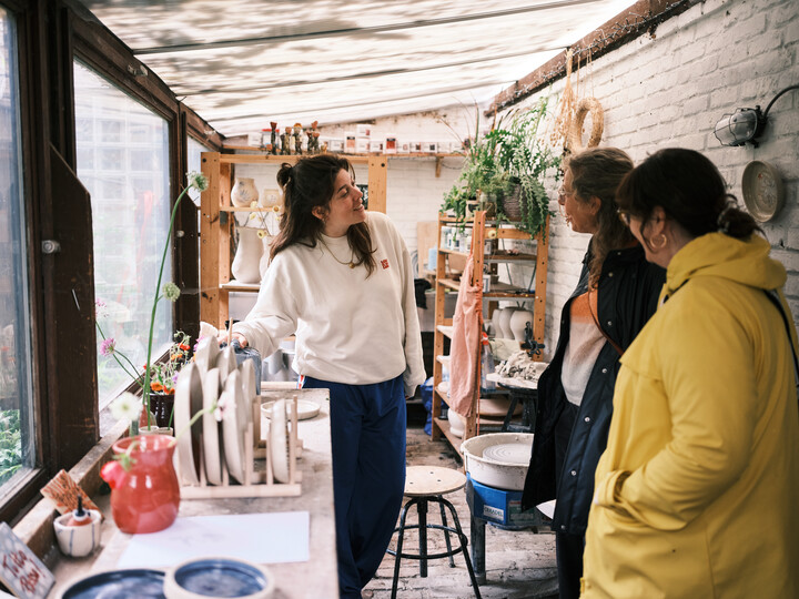 Club Zondag tijdens Atelier in beeld, foto door Josefien Tondeleir