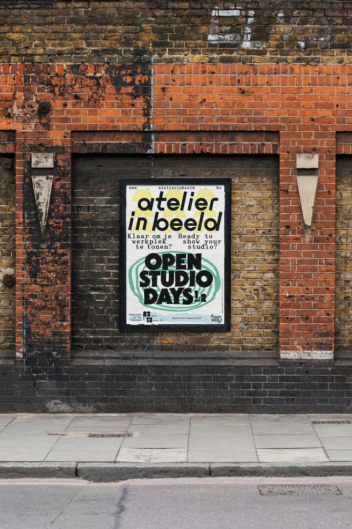 Mockup affiche Atelier in beeld