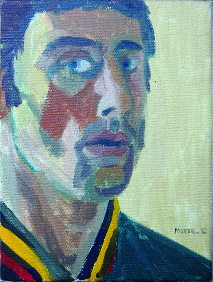 Zelfportret als 26-jarige, Gent, 1992.