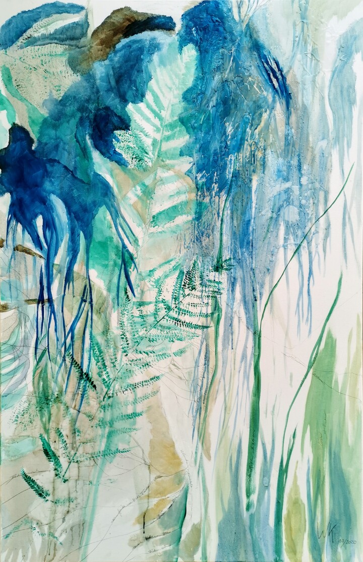 eintauchen ins Blau