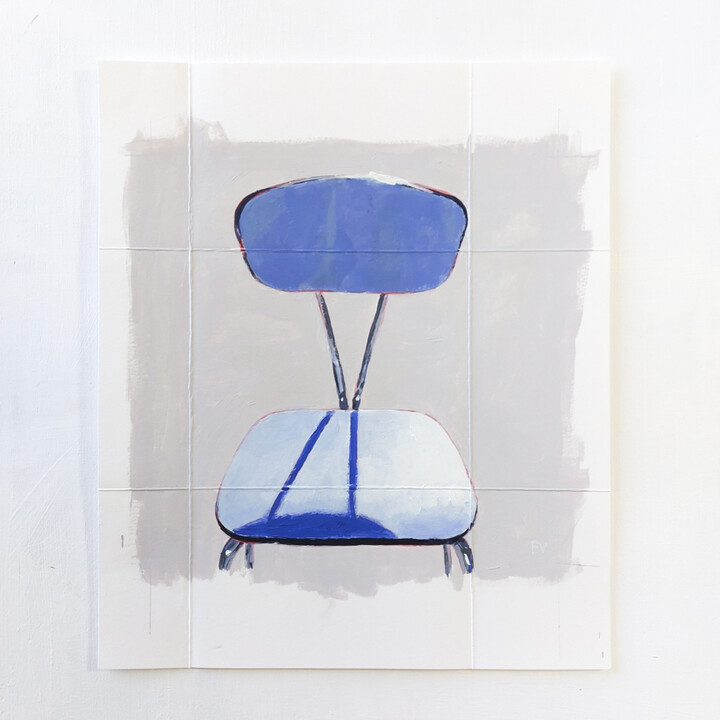 Chair That Likes To Be Read To (Zelfportret)