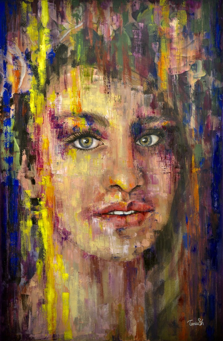 Portret van dochter