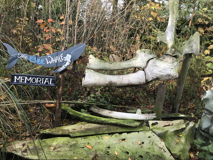 Memorial Blue Whale