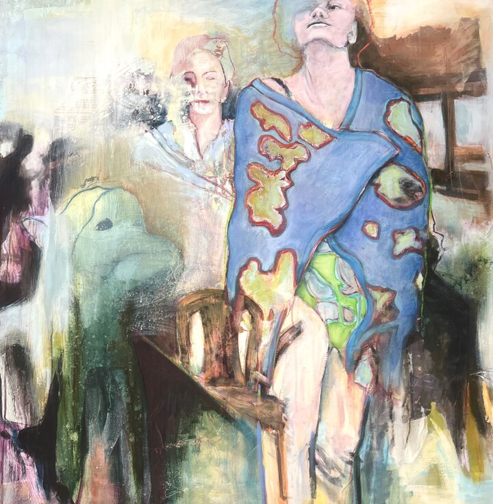 The blue blanket