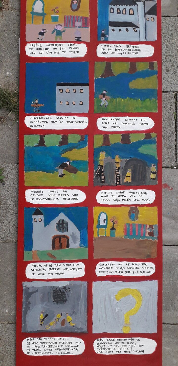de ontdekking van de rechtvaardige rechters (storyboard)