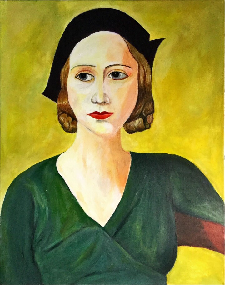 Yellow lady