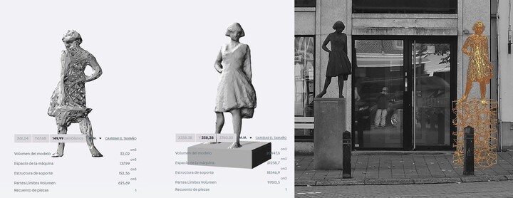 "De Erwtenplukster" ( de Isidoor Goddeeris/ in Ardooie)