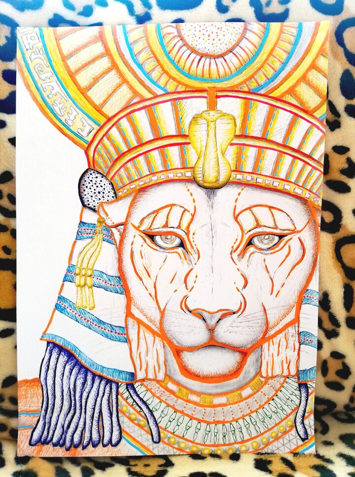 SEKHMET - CORONATION COMPLETE, full color, by my hand... SHALL... 