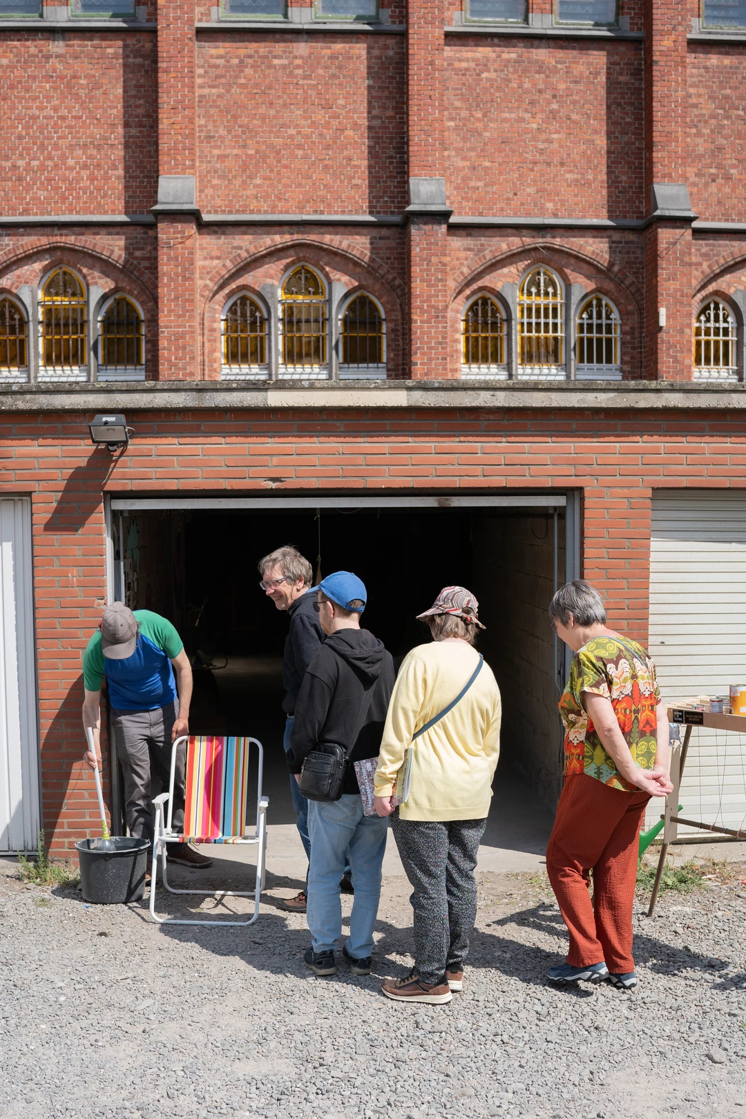 Atelier van Rik Staelens bij MONA Brussel, foto door Charbel Alkhoury
